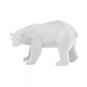"Bear" - Stor hvid figur af en bjørn