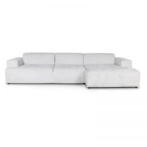 Madrid XL chaiselong sofa højrevendt, Lysegrå